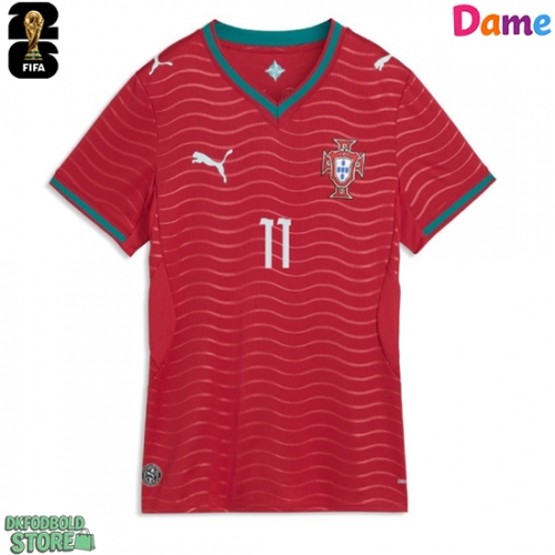 Portugal Joao Felix #11 Replika Hjemmebanetrøje Dame VM 2026 Kortærmet